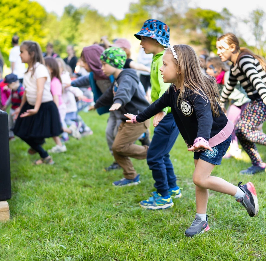 Oslava dne dětí v areálu lázní